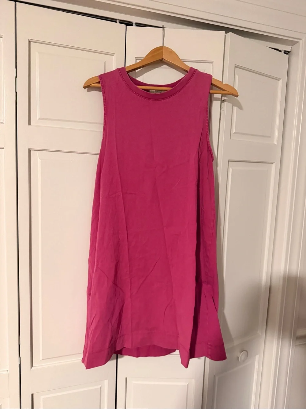 Zsupply size medium Sloan jersey dress, Island Pink - Picture 2 of 4
